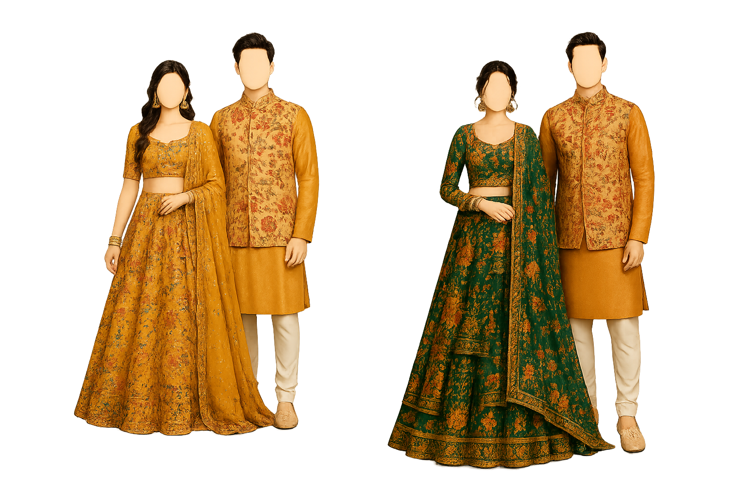 Haldi dress code inspiration